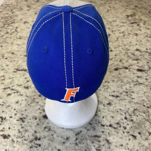 Top World UF Florida Gators Fitted Hat Embroidered Logo The Rookie Blue Orange - Picture 4 of 8